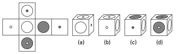 Sample Questions Visual multiple-choice reasoning puzzle 2 for Grades 3/4; original image contains options A through D